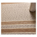 Diamond Carpets koberce Ručně vázaný kusový koberec Wild West DESP HL62 Natural Brown - 80x150 c