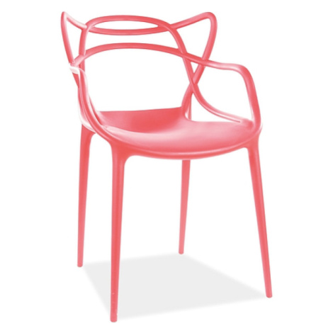 Signal Židle TOBY Barva: Červená