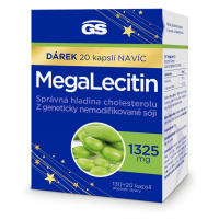 GS Megalecitin 1325 mg 130+20 kapslí