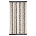 Béžovo-černý ručně tkaný bavlněný koberec Westwing Collection Rita, 70 x 140 cm