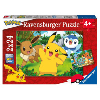 Ravensburger puzzle 056682 Pokémon 2x24 dílků