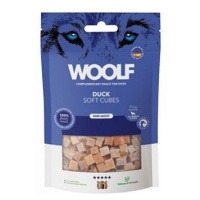 WOOLF Snack WOOLF pochoutka Soft Cubes Duck 100g