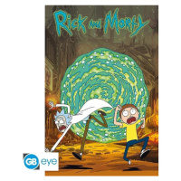 Rick and Morty Plakát Maxi: Portal 91,5 x 61 cm