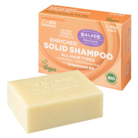 Balade en Provence Vyživující tuhý šampon pro normální vlasy BIO Pomerančový květ 80 g