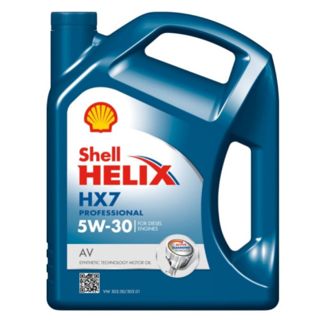 Olej Shell Helix HX7 Professional AV 5W-30 (5l)