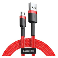 Kabel USB-Micro USB Baseus Cafule 2,4A 1m (červený)