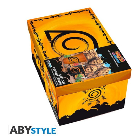 Dárkový set Naruto Shippuden - sklenice, hrnek, klíčenka ABYPCK255 Abysse
