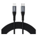 ChoeTech MFI Certified Type-C to Lightning 3m braid cable