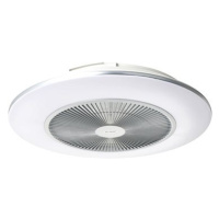 Brilagi - LED Stmívatelné svítidlo s ventilátorem AURA LED / 38 W / 230V stříbrná +DO