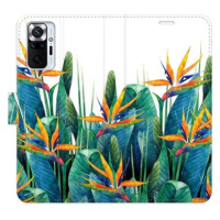 iSaprio flip pouzdro Exotic Flowers 02 pro Xiaomi Redmi Note 10 Pro