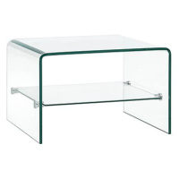 Konferenční stolek čirý 50x45x33 cm tvrzené sklo