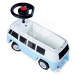 Odrážedlo minibus se zvukem Baby Volkswagen T1 Blue BIG s reálným designem a odkládací prostorem
