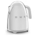 Rychlovarná konvice Smeg 50's style KLF03SSEU / 2400 W / 1,7 l / nerezová ocel / chrom Varianta: