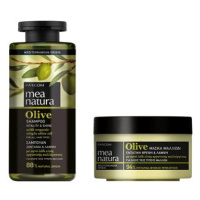 Farcom Mea Natura Olivový Šampon Vitalita a Lesk 300 ml + Maska na vlasy Olivová 250 ml