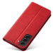 Magnet Fancy Case elegantní knížkové pouzdro na Samsung Galaxy S23 ULTRA 5G Red