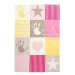 Obsession Dětský kusový koberec Stars 411 pink