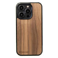 Pouzdro Bewood pro iPhone 15 Pro Americký Ořech