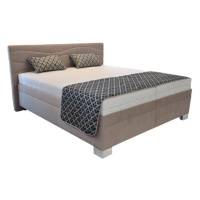 Čalouněná postel Windsor 160x200, béžová, včetně matrace