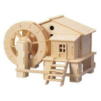 Woodcraft construction kit Woodcraft Dřevěné 3D puzzle vodní mlýn