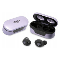Guess Bluetooth sluchátka GUTWST31EU Tws dokovací stanice fialová/fialová