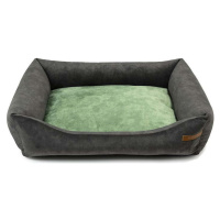 Pelíšek pro psa v khaki-mentolové barvě 65x75 cm SoftBED Eco M – Rexproduct