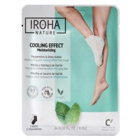 IROHA NATURE maska na nohy  Peppermint a shea butter 1pár