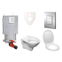 Cenově zvýhodněný závěsný WC set Grohe k zazdění + WC S-Line S-line Pro 38643SET-KD