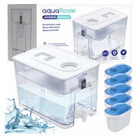 Dispenser na vodu AquaFloow XL 9,5l 5x filtr s hořčíkem velký distributor