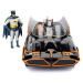 Autíčko Batman 1966 Classic Batmobile Jada kovové s otevíratelnými dveřmi a figurkou Batmana dél