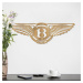 Dřevěná dekorace - Logo Bentley