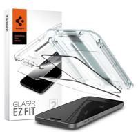 Spigen Glass tR EZ Fit 2 Pack tvrzené sklo iPhone 16 Plus/15 Plus černé