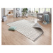 NORTHRUGS - Hanse Home koberce Kusový koberec Twin Supreme 103437 Kuba grey creme – na ven i na 