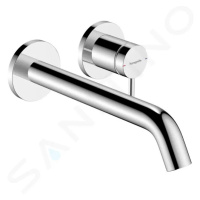 Hansgrohe 73351000 - Umyvadlová baterie pod omítku, s výpustí, 2-otvorová instalace, EcoSmart, c