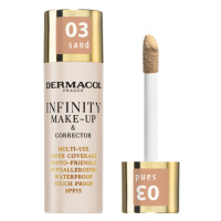 Dermacol Infinity make-up a korektor 03 Sand 20ml