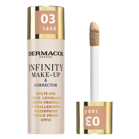 Dermacol Infinity make-up a korektor 03 Sand 20ml