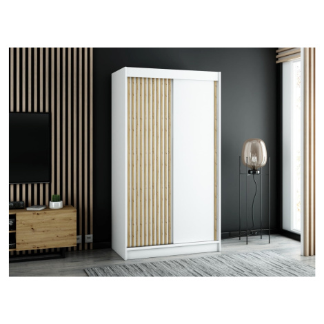 Skříň s posuvnými dveřmi Lamelo 120 - Abiks Meble