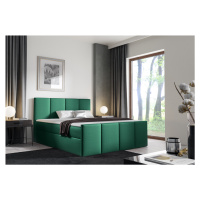 Expedo Čalouněná postel boxspring LAROS + topper, 180x200, fancy 36