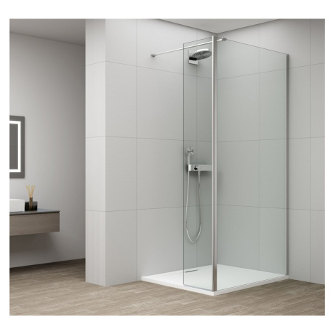POLYSAN ESCA CHROME sprchová zástěna, fixní sklo 800 otočný panel 600 ES3A80B60