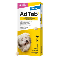 AdTab 112mg Žvýkací tableta pro psy 2,5 – 5,5kg