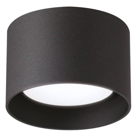 Ideallux Ideal Lux downlight Spike Round, černá, hliník, Ø 10 cm