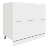 ArtExt Kuchyňská skříňka spodní SILVER | D2M 90 Barva korpusu: Bílá