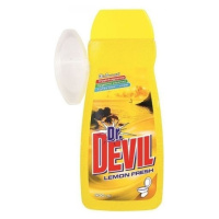 Dr. Devil WC gel s košíčkem 3v1 Lemon 400 ml