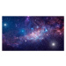 Fotografie Background of galaxy and stars, mik38, 40 × 22.2 cm