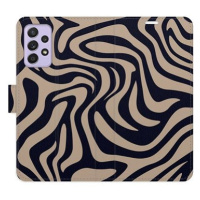 iSaprio Flip pouzdro Zebra Black 02 pro Samsung Galaxy A52 / A52 5G / A52s