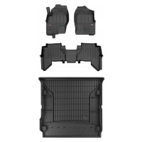 Set 3D gumové rohože Nissan Pathfinder 3 2005-2013 7os s