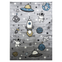 Berfin Dywany Dětský koberec Smart Kids 22924 Grey - 120x180 cm