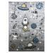 Berfin Dywany Dětský koberec Smart Kids 22924 Grey - 120x180 cm