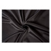 Kvalitex Saténové prostěradlo Luxury Collection 90 × 200 cm černé Výška matrace do 15 cm