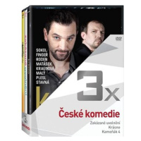 3x České komedie: Zakázané uvolnění, Krásno, Kameňák 4 - (3 DVD) - DVD