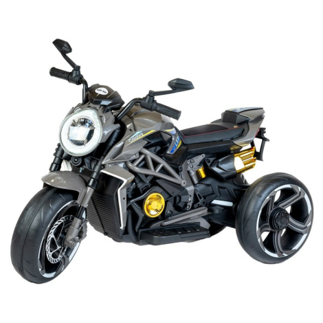 Dětská elektrická motorka Baby Mix Calabre černá